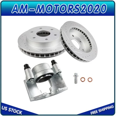 Rotores delanteros y pinzas de freno izquierdas para GMC CHEVROLET K1500 K2500 CHEVY TAHOE Foto 1 de 4