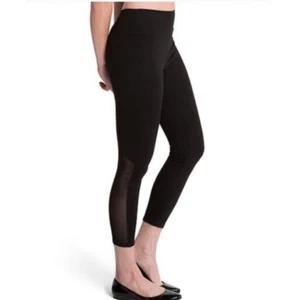 Leggings SPANX Assets "Red Label" neri modellanti - polpaccio a rete - M - nuovi senza etichette - Foto 1 di 10