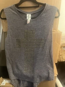 Ransom Tank Top Women's Size Medium Blue - Picture 1 of 1