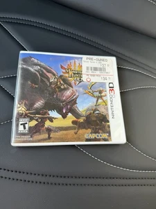 Monster Hunter 4 Ultimate Nintendo 3DS - Case & Manual Only !! NO GAME - Picture 1 of 6
