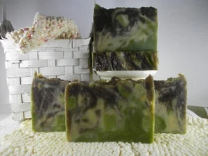 Bálsamo Abeto Cabra Leche Karité Jabón Hecho a Mano Natural Artesano Regalo Jabón - Imagen 1 de 11