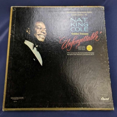 Nat King Cole - Golden Treasury Unforgettable 6LP Vinyl Box Set Foto 1 de 4