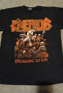 Kreator 25 Year with Pleasure We Kill T-Shirt Berlin From Show 1st Dec 2012 - Picture 1 of 3