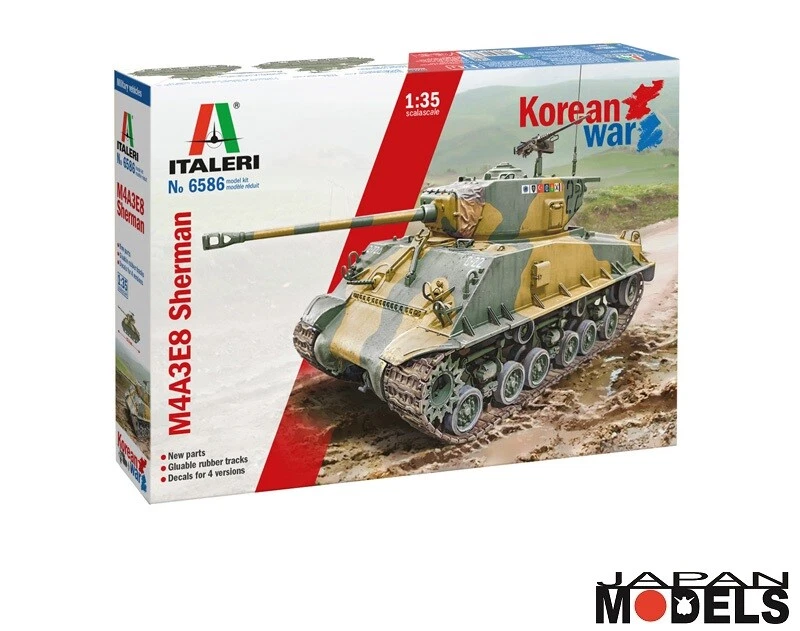 Italeri - 1/35 Sherman M4a3e8 Korean War