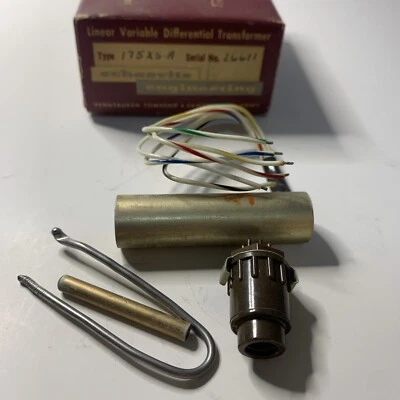 New Old Stock Schaevitz Linear Variable Differential Transformer Type 175XS-A - Image 1 of 4