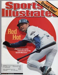 Sports Illustrated May 28, 2001 Japanese Great SEATTLE Mariners Ichiro Suzuki - Picture 1 of 1