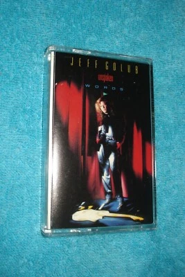 1988 JEFF GOLUB "UNSPOKEN WORDS" JAZZ ROCK CASSETTE - LIKE NEW - Image 1 of 4