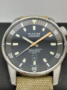 GLYCINE LAGUNARE 1000 Chronometer Limited Edition CoSC 200 Stück 46mm Swiss - Bild 1 von 11