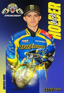 SHEFFIELD TIGERS--JACK HOLDER--2025--SPEEDWAY--PROGRAMME BOARD---NEW IN - Picture 1 of 1