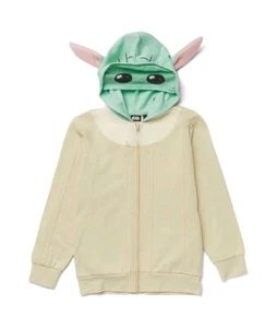 NEW STAR WARS BABY YODA Child Hoodie Boys Sz LARGE - Picture 1 of 1