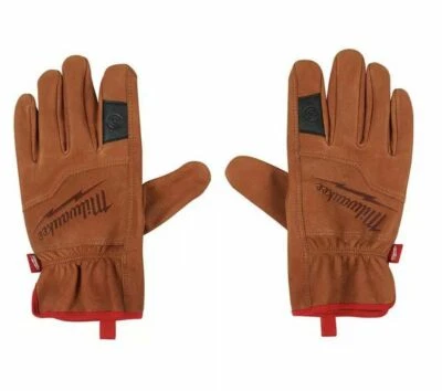 Milwaukee 48-73-0013 Goatskin Leather Gloves X-Large 10" SMARTSWIPE™ Knuckle - Image 1 of 4