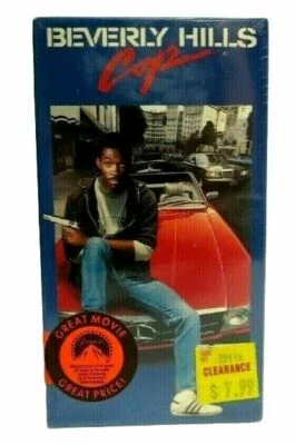 BEVERLY HILLS COP VHS video tape FACTORY SEALED Paramount stamp watermark - Image 1 of 4
