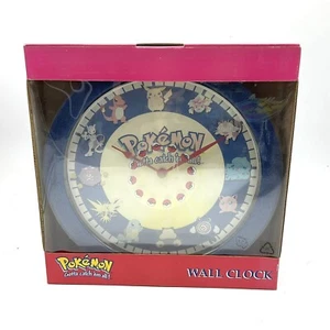 Pokemon Wanduhr Quarz OVP Hasbro Nintendo Zeon Vintage Neu in OVP BL - Bild 1 von 5