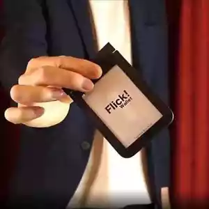 Flick Wallet Accessory - Magician Wallet for Close-Up Magic Tricks & Mentalism - Picture 1 of 6