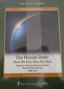 Great Courses: The Human Body How We Fail, How We Heal DVD's and Guidebook (New) - Picture 1 of 1
