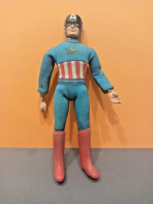 Vvt - Capitan America Cap Mego Corp 1971 1973 Hong Kong Very Vintage - Immagine 1 di 2