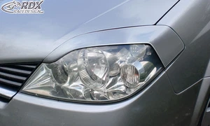 Cubiertas de faros RDX para NISSAN Primera P12 cubiertas de mal ojo alerón - Imagen 1 de 1