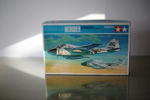 Kit de coche modelo Grumman A-6A Intruder 1:100 Tamiya PA 1002-150 vintage sin construir - Imagen 1 de 6