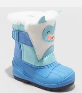 Frankie Yeti Flex Fur Winter Boots (Toddler Size 5) by Cat & Jack BRAND NEW - Picture 1 of 7