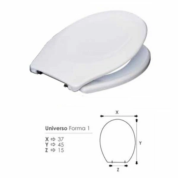 COPRIVASO COPRIWC COPRIWATER COMPATIBILE GRAVENA JENNY CERNIERE ACCIAIO INOX - Immagine 1 di 1