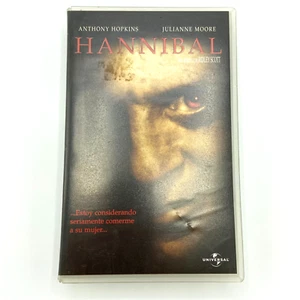Hannibal VHS Tape 2001 Vintage Spanish Edition Anthony Hopkins Collectors - Picture 1 of 12