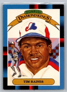 1988 Donruss Diamond Kings Tim Raines #2 - Picture 1 of 2