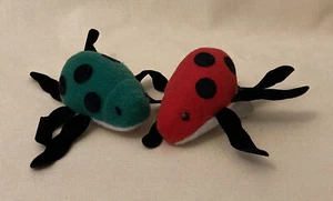 Disney The Lion King Pumbaa Replacement Red and Green Bugs Miniature Plush 2” - Picture 1 of 6