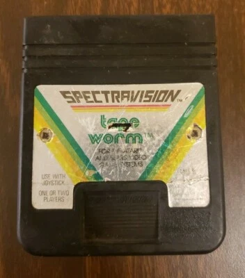 Tape Worm (Atari 2600, 1982) Spectravision Authentic Cart Only - Image 1 of 4