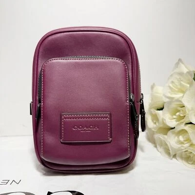 Nuevo con etiquetas Coach Track Pack 14/paquete de eslinga de corredor CX071/CW317/CR308/CO760 Foto 1 de 2