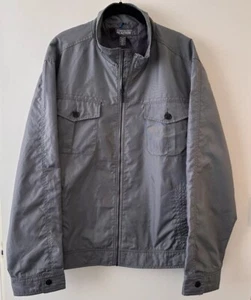 Kenneth Cole Reaction Jacket Men's XXL Nylon Outer Full Zip Coat Gray - Picture 1 of 10