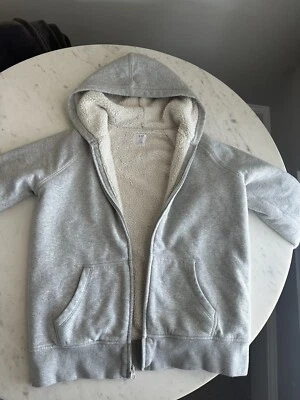 Sudadera con Capucha Gap Kids Cremallera Gris Sherpa XXL 14-16 Niño/Niña Foto 1 de 4
