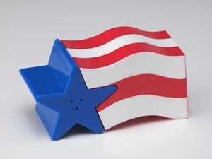 Star & Stripes Salt & Pepper Set - Picture 1 of 4