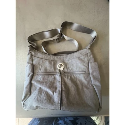 Baggallini Crossbody/Shoulder in Grey with RFID Blocking technology for travel - Image 1 of 4