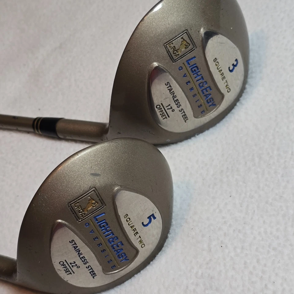 Cuadrado Dos Ligero y Fácil 3 y 5 Maderas Gran Tamaño Mujer Flex Mano Derecha Foto 1 de 4