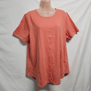 Denim & Co. Everyday Casual Top Bluse Damen Gr. XLP Baumwolle - Bild 1 von 9