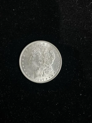 1897 P Morgan Dollar - Image 1 of 2