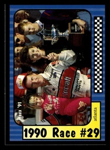 1990 Race #29 - Atlanta 1991 Maxx Racing Race Card #199 Bud Moore Engineering *124 - Bild 1 von 2