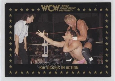 1991 Championship Marketing WCW Sid Vicious #43 Rookie RC - Image 1 of 2