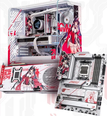 Colorful Qixiaoxi 5070 AD OC Graphics Card / X870 Motherboard / C25A Chassis set - Image 1 of 4