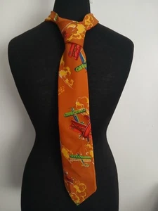 Vintage Prince Consort Golden Clasp Tie Gift Mens Quirky - Picture 1 of 4