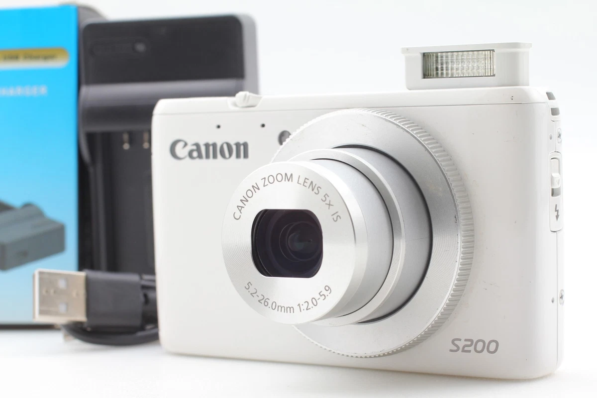 Canon PowerShot S200 1-4.9x Digital Zoom Cameras for sale | eBay