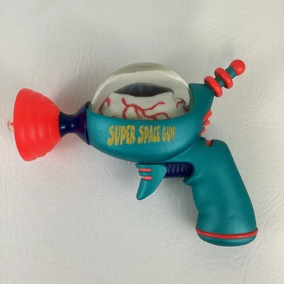 Pistola Super Space Pulsante Eyeball Blaster Light Sound Trendmasters Vintage 1998 - Imagem 1 de 4