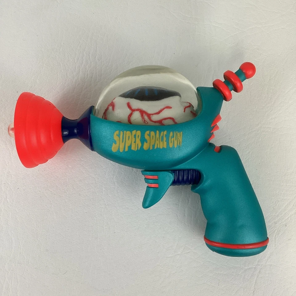 Pistola Super Espacial Pulsante Globo Ocular Luz Sonido Trendmasters De Colección 1998 Foto 1 de 4