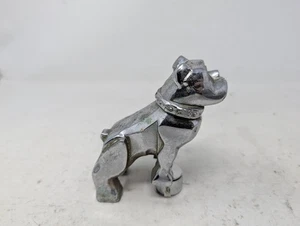 VINTAGE MACK TRUCK CHROME BULLDOG HOOD ORNAMENT PAT# 87931 MISSING BASE (219) - Picture 1 of 12
