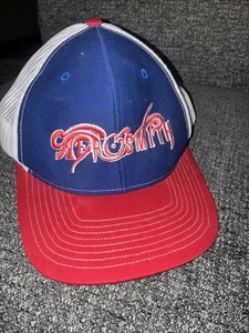 Neu AeroSmith Grafik rot weiß und blau Snapback Baseball Cap Mütze Einheitsgröße - Bild 1 von 5