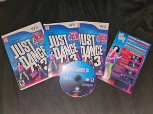 CIB Just Dance 3 Nintendo Wii 2011 - TESTED 100% Complete in box manual inserts - Picture 1 of 2