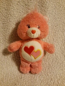 Care Bear 2004. Love a Lot Bär. 8 Zoll Plüsch. Schöne Farben. - Bild 1 von 7