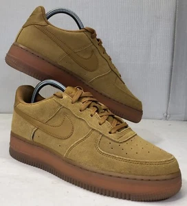 Cojín de aire Nike Air Force 1 LV8 'Wheat' BQ5485-700 niños talla 6,5 años buen estado - Imagen 1 de 14