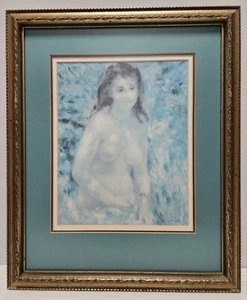 Pierre-Auguste Renoir Badender im Bach individueller mattierter & gerahmter Druck - Bild 1 von 4