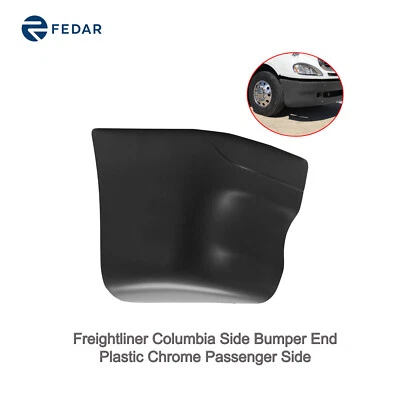 Black Side Bumper for 2000-2008 Freightliner Columbia Right Passenger Side Foto 1 de 3